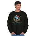 thumbnail image 5 of Papa Smurf's Golf Tournament Cartoon Unisex Plus Fleece Graphic Sweatshirt Brisco Brands 4X, 5 of 6