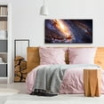 thumbnail image 4 of Epic Graffiti 'Messier 66' Hubble Space Telescope, Acrylic Glass Wall Art, 48"x24", 4 of 9