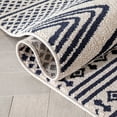 thumbnail image 2 of Well Woven Crocie Dark Blue Tribal Geometric Area Rug, 2 of 8