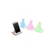 thumbnail image 3 of 1pc Blue Color Card-Shaped Foldable & Adjustable Phone Stand With Two Angles Available, Portable Plastic Mobile Phone Holder, 3 of 4