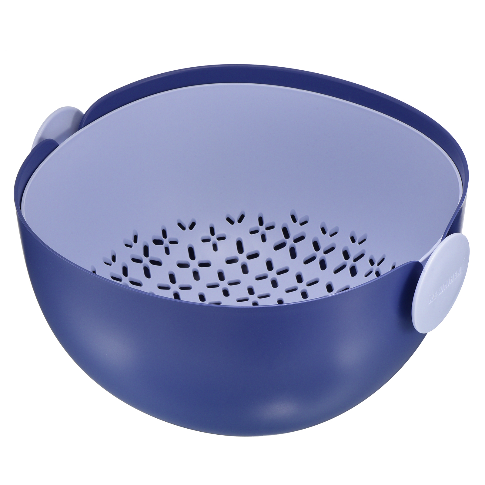 Uxcell Colander Bowl Strainers Set, Double Layered Drain Basket Washing