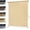 Sesame, variant on 8'(W) x8'(H) Sesame Outdoor Roller Shade - Cordless Exterior Roll Up Sun Shade for Patio, Pergola, Front Porch, Gazebo - Outdoor Blinds Screens for Patio