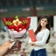 thumbnail image 5 of Kit de ramo de flores artificiales tejido a mano para San Valentn, 5 of 6