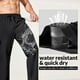 thumbnail image 4 of Pantalones de Senderismo Baleaf para Hombre, Ligero, Resistente al Agua, Negro, Talla L, 4 of 7