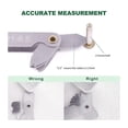 thumbnail image 2 of 6 Pcs Jauge de Rangée en Acier Inoxydable avec Ensemble de Jauge de Capteur Jauge de Rangée Arc et Outil de Mesure d'Espace 0.04-0.88Mm, 2 of 6