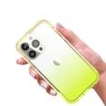 thumbnail image 4 of iPhone 13 Pro Case With Built-in Screen Protector, Rosebono Hybrid Gradient Transparent Soft TPU Clear Skin Cover Case For iPhone 13 Pro (Yellow), 4 of 5