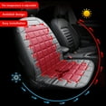 thumbnail image 4 of Car Seat Warmer Comfortable Heated Seat Cover for Cars Trucks SUV Van,Universal Heated Seat Cushion for Driver or Passenger Winter,Black(1 Pack), 4 of 9