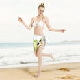 thumbnail image 5 of Bingfone Farmfield with Cute Animals Women's Sarong Swimsuit Cover Ups Bathing Suit Coverups Chiffon Beach Wrap Skirts, 5 of 7