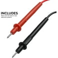 thumbnail image 4 of Ridgerock Tools HILTEX 40508, 42V Black LCD Digital Multimeter Circuit Tester, 4 of 7