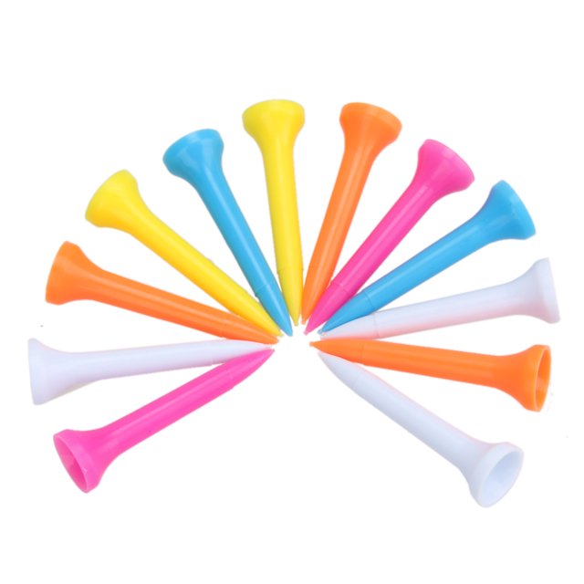 Camisetas de Golf ligeras y portátiles de plástico 100 unidades 42mm(1 Ehuebsd 1 23 pulgadas) novedad