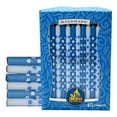 thumbnail image 4 of Ner Mitzvah, Blue And White Handmade Star Of David Hanukkah Menorah Candles - Standard Size (45 Pack), 4 of 5