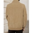thumbnail image 2 of Men's Corduroy Zip - Up Jacket: Retro Style, Multi - Pocket for Casual & Outdoor Looks, 2 of 4