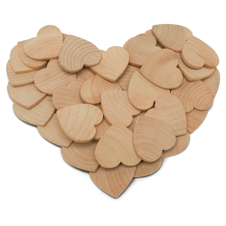 100 Love 1 Wood Hearts, Wood Confetti Engraved Love Hearts- Rustic Wedding  Decor- Table Decorations- Small Wooden Hearts