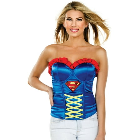 Adult Women's  DC Comics Supergirl Corset Costume Accessory