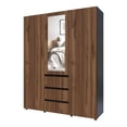 thumbnail image 2 of ARMARIO COVALT 160CM cafe, 2 of 14