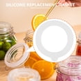 thumbnail image 4 of 20 Pcs Silicone Replacement Gasket Seals,Airtight Sealing Rings,Fits Regular Mouth Canning Jars, 4 of 5