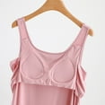 thumbnail image 5 of aidice Cotton Tank Tops for Women with Built in Bra Sleeveless Crew Neck Summer Casual Lounge Sleep Wear Tops, 5 of 7