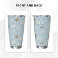 thumbnail image 3 of Balery Funny Chicken Pattern 20oz Insulated Car Cup with Dual Drink Lids, Stainless Steel Travel Mug Eco-Friendly and Leak-Proof-Without Straw, 3 of 8