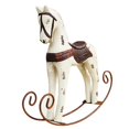 thumbnail image 1 of Caballo de madera vacilante de estilo nórdico, caballo Retro, decoración innovadora de muebles para el hogar, Ornam de escritorio, 1 of 2