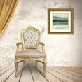 thumbnail image 3 of Goldberger, Jennifer 26x26 Gold Ornate Wood Framed with Double Matting Museum Art Print Titled - Coastline Twist I, 3 of 4