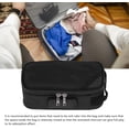 thumbnail image 3 of Smell Proof Bag, Activated Carbon Fiber Smell Proof Container with Code Lock, Portable Air Purifying Odor Proof Bags Organizer Case Odorless Gifts for Home Travel Women Men (Black), 3 of 4