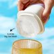 thumbnail image 5 of Moldes grandes para cubitos de hielo para whisky y cócteles | Molde flexible de silicona para hacer cubitos de hielo | Bandeja cuadrada de 5,2 cm para cubitos de hielo para bar y cocina, 5 of 6