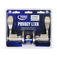 thumbnail image 4 of Premier Lock Wave Privacy Lever Satin Nickel, 4 of 5