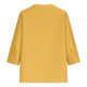 thumbnail image 3 of Tops de Color Sólido para las Mujeres Camisa de Botón Casual 3/4 Manga Cuello Redondo Tops de Lino para las Mujeres Primavera Verano, 3 of 7
