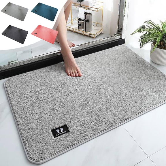 Txlpkdyx Heavy Duty Door Mat for Entryway,18x30inch Water-Absorbent & Quick Dry Front Porch Rug,Non-Slip Rubber Backing Floor Mat,Easy to Clean