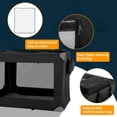 thumbnail image 4 of BestPet 42 inch Collapsible Dog Crate for Large Dogs,Black., 4 of 8