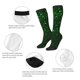 thumbnail image 3 of Fotbe Green Sparkling Calcetas Divertidas Estampadas para Hombre y Mujer, Calcetas de Algodón hasta la Rodilla para Caminar, Correr, Enfermería y Embarazo, 3 of 6