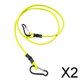 thumbnail image 1 of Cordón de remolque shamjiam para Canoa y kayak 2x3 pies color verde fluorescente 2 piezas, 1 of 8