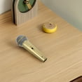 thumbnail image 5 of CIMAXIC Fête 2 Pcs Faux Modèles de Microphones pour Enfants Micro de Simulation Réaliste en Plastique Accessoires pour Performance sur Scène Fête Cosplay et Déco de Studio de Musique Microphones Jouets Légers, 5 of 5