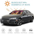 thumbnail image 3 of PIKWEEK Front Windshield Sun Shade-Accordion Folding Auto Sunshade for Car Truck SUV-Blocks UV Rays Sun Visor Protector-Keep Your Vehicle Cool  Various Size 51.18*27.59 in, 3 of 7