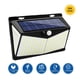 thumbnail image 1 of Lámpara solar 208L-ED con sensor de movimiento, 3 modos, IP65, resistente al agua, para exteriores, 1 of 8