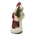 thumbnail image 2 of Schaller Red Beaded Holly Leaf Santa Christmas Paper Mache Candy Container 1 pc, 2 of 9