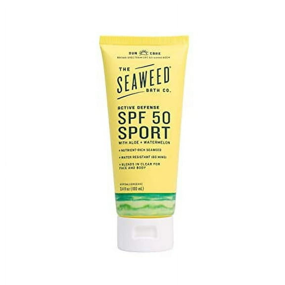 The Seaweed Bath Co. Active Defense Cream SPF 50 3.4 oz Cream