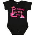 thumbnail image 3 of Inktastic My Gammy Loves Me Girl Dinosaur Girls Baby Bodysuit, 3 of 5