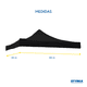 thumbnail image 2 of Repuesto De Lona Carpa Toldo Impermeable 3x3 Color Negro, 2 of 7