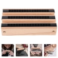 thumbnail image 1 of Raindrops 3Pcs Kid Harmonica Plastic Light Brown For Fun Home Music Learning Sessions, 1 of 7