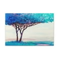 thumbnail image 3 of Oil Painting Landscape Abstract Tree Hand Painted Contemporary Art Canvas Wall Art for Home Decor Ready-to-Hang, 3 of 13