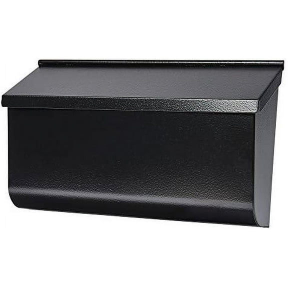 Gibraltar Woodlands Medium Capacity Galvanized Steel Black, Wall-Mount Mailbox, L4010WB0 by Gibraltar