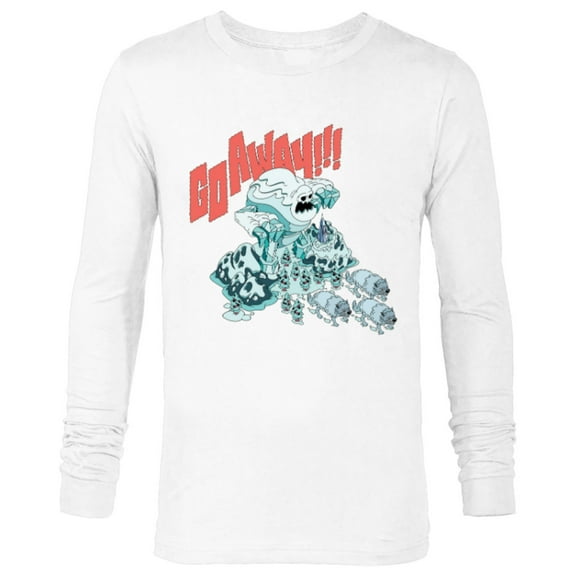 Disney Frozen Marshmallow Go Away! - Long Sleeve T-Shirt for Men - Customized-White