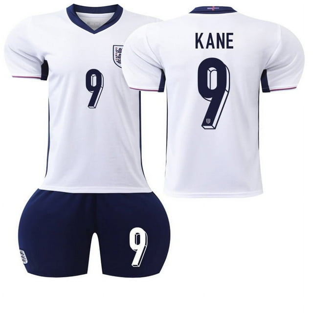 2024 European Cup Football Service England Home Jersey No. 9 Kane No. 20, No. 22 Belinsham