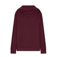 thumbnail image 4 of Womens Lightweight Active Long Sleeve Hoodies Casual Zip Up Sweatshirts Relaxed Fit Fall Jackets Coat with Pockets, 4 of 6