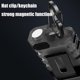 thumbnail image 3 of Mini Linterna Llavero | LED de carga rápida tipo C | Alto brillo | 9 modos estroboscópicos | Luz magnética para sombrero con clip | Resistente al agua IP45 | Herramienta de emergencia para acampar, 3 of 5