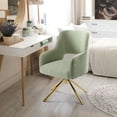 thumbnail image 2 of Costaelm Mid-Century Modern Large Boucle Accent Arm Chair, Desert Sage, 2 of 12