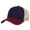 Z8-Red, variant on FUZHIQ Trucker Hat Mesh Back Cap, Solid Color Lightweight Wavy Stitch Brim Adjustable Baseball Cap, Breathable Summer Outdoor Cap