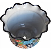 Duero Mexican Colors Talavera Ceramic Garden Pot