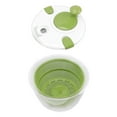 thumbnail image 3 of Salad Spinner Hand Cranking Multifunctional Vegetable Spinner Lettuce Greens Dryer Kitchen Tool, 3 of 14
